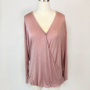 Jessica Simpson Nursing Top Blush Pink Size LARGE